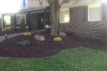 Landscaping, curb appeal, mulch