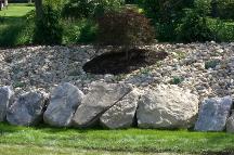 Boulder Wall - landscaping